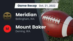 Recap: Meridian  vs. Mount Baker  2022