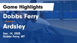 Dobbs Ferry  vs Ardsley  Game Highlights - Jan. 14, 2020