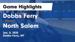 Dobbs Ferry  vs North Salem  Game Highlights - Jan. 8, 2020