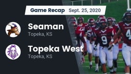 Recap: Seaman  vs. Topeka West  2020