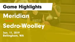 Meridian  vs Sedro-Woolley  Game Highlights - Jan. 11, 2019