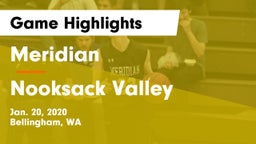 Meridian  vs Nooksack Valley  Game Highlights - Jan. 20, 2020