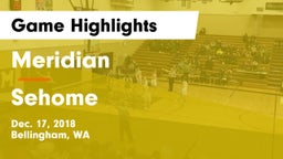 Meridian  vs Sehome  Game Highlights - Dec. 17, 2018