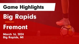 Big Rapids  vs Fremont  Game Highlights - March 16, 2024