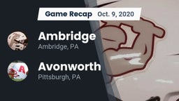 Recap: Ambridge  vs. Avonworth  2020