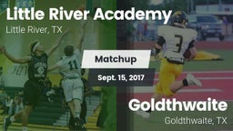 Matchup: Little River vs. Goldthwaite  2017