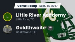 Recap: Little River Academy  vs. Goldthwaite  2017