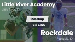 Matchup: Little River vs. Rockdale  2017