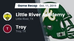 Recap: Little River Academy  vs. Troy  2019