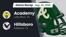 Recap: Academy  vs. Hillsboro  2020