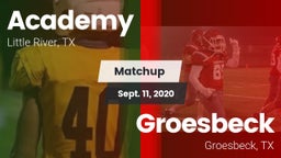 Matchup: Little River vs. Groesbeck  2020