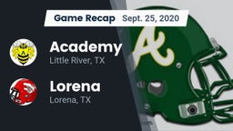 Recap: Academy  vs. Lorena  2020