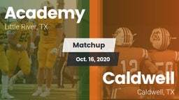 Matchup: Little River vs. Caldwell  2020