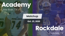 Matchup: Little River vs. Rockdale  2020