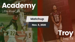 Matchup: Little River vs. Troy  2020