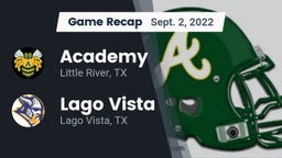 Recap: Academy  vs. Lago Vista  2022