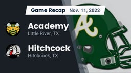 Recap: Academy  vs. Hitchcock  2022