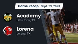 Recap: Academy  vs. Lorena  2023