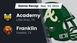 Recap: Academy  vs. Franklin  2023
