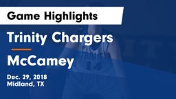 Trinity Chargers vs McCamey  Game Highlights - Dec. 29, 2018