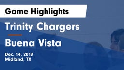 Trinity Chargers vs Buena Vista  Game Highlights - Dec. 14, 2018