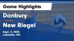 Danbury  vs New Riegel  Game Highlights - Sept. 3, 2020
