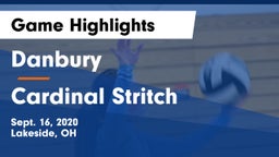 Danbury  vs Cardinal Stritch  Game Highlights - Sept. 16, 2020
