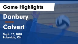 Danbury  vs Calvert  Game Highlights - Sept. 17, 2020