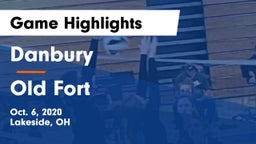 Danbury  vs Old Fort  Game Highlights - Oct. 6, 2020