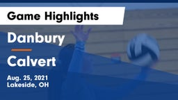 Danbury  vs Calvert  Game Highlights - Aug. 25, 2021