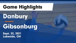 Danbury  vs Gibsonburg  Game Highlights - Sept. 23, 2021