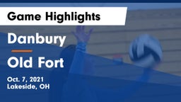 Danbury  vs Old Fort  Game Highlights - Oct. 7, 2021