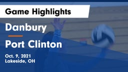 Danbury  vs Port Clinton  Game Highlights - Oct. 9, 2021