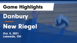 Danbury  vs New Riegel  Game Highlights - Oct. 5, 2021