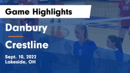 Danbury  vs Crestline  Game Highlights - Sept. 10, 2022