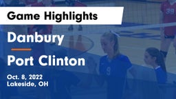 Danbury  vs Port Clinton  Game Highlights - Oct. 8, 2022
