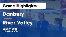Danbury  vs River Valley  Game Highlights - Sept. 9, 2023