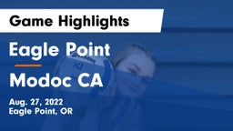 Eagle Point  vs Modoc  CA Game Highlights - Aug. 27, 2022
