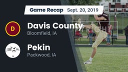 Recap: Davis County  vs. Pekin  2019