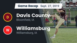 Recap: Davis County  vs. Williamsburg  2019