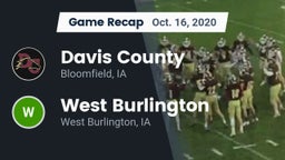 Recap: Davis County  vs. West Burlington  2020