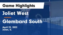 Joliet West  vs Glembard South Game Highlights - April 22, 2022