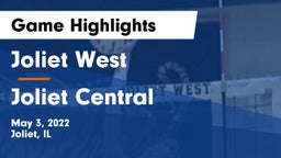 Joliet West  vs Joliet Central  Game Highlights - May 3, 2022