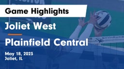 Joliet West  vs Plainfield Central  Game Highlights - May 18, 2023