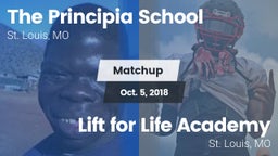 Matchup: The Principia School vs. Lift for Life Academy  2018