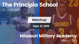 Matchup: The Principia School vs. Missouri Military Academy  2019