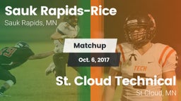 Matchup: Sauk Rapids-Rice Hig vs. St. Cloud Technical  2017