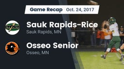 Recap: Sauk Rapids-Rice  vs. Osseo Senior  2017