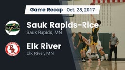 Recap: Sauk Rapids-Rice  vs. Elk River  2017