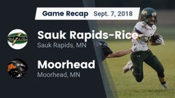 Recap: Sauk Rapids-Rice  vs. Moorhead  2018